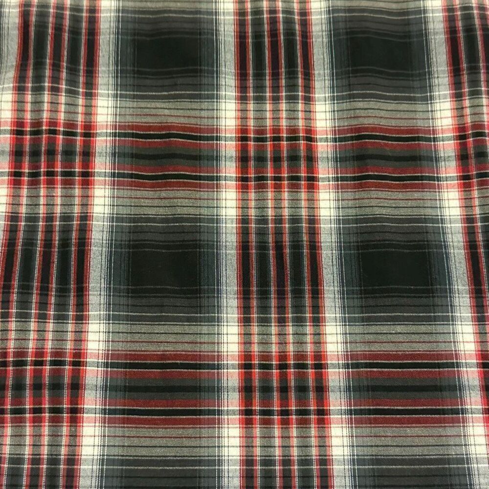 7 Diamonds Plaid Button Up Collared Short Sleeve Shirt | Men Size XXL - Picture 7 of 11